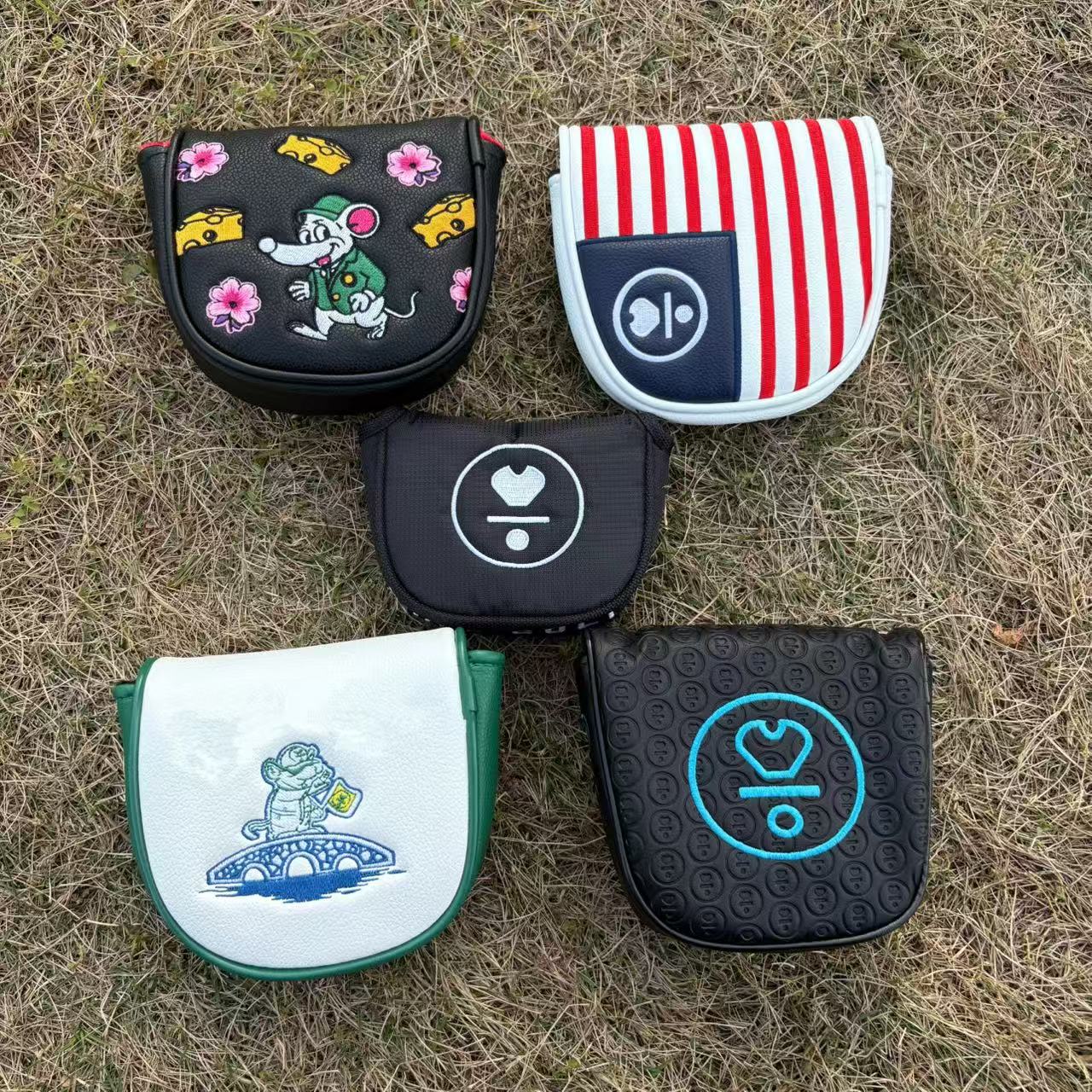 Golf Tees - Penutup Kepala Putter Golf Vermilion Bird,